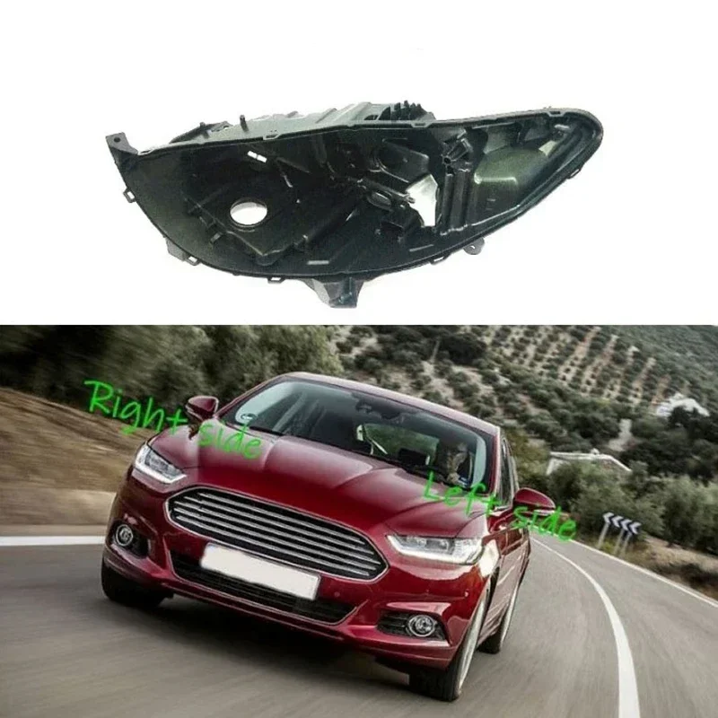 

Headlight Base for Ford Mondeo Fusion 2013 2014 2015 2016 Headlamp House Car Rear Base Front Auto Headlight Back House