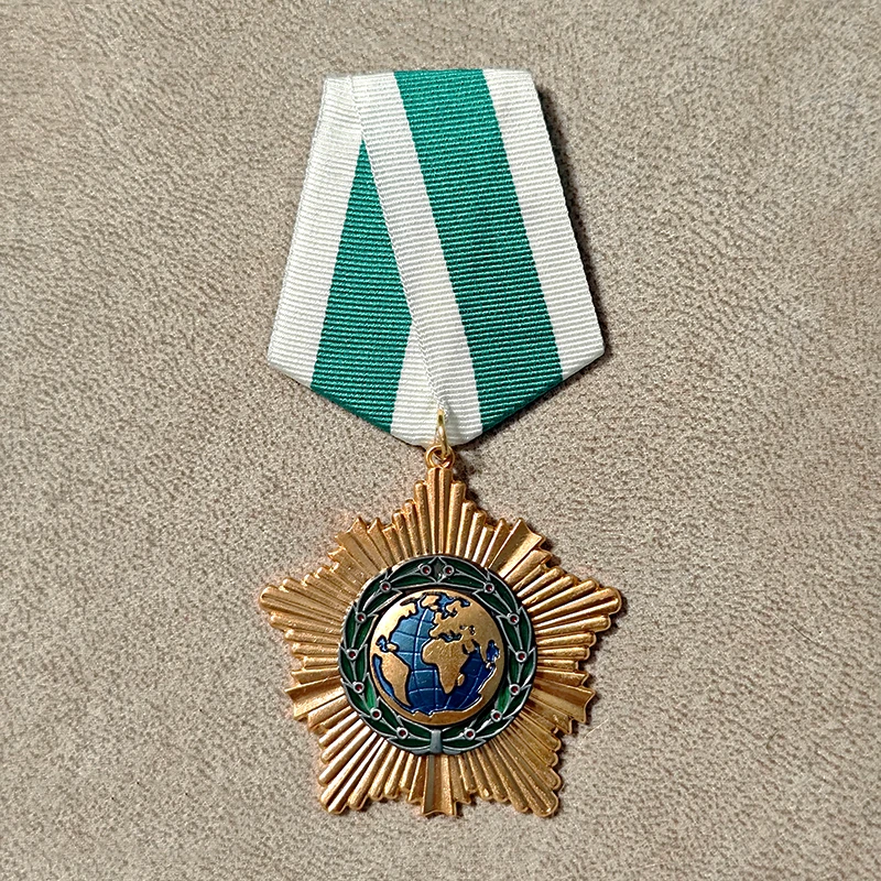 Russian Peace and friendship Medal Copper Order of Russia Collectible Replicas