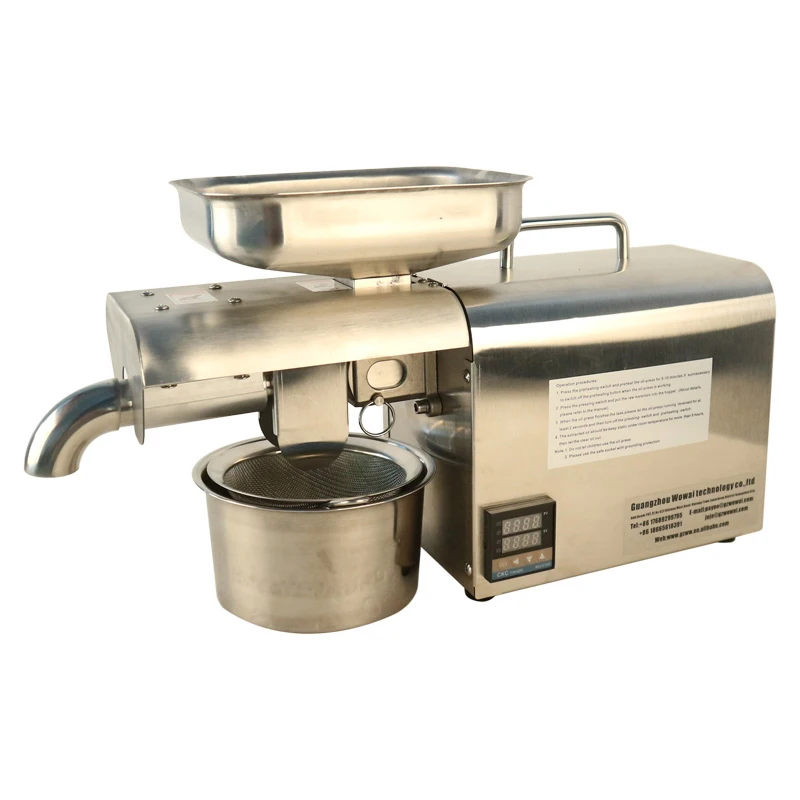 Factory Automatic Hot Press Sesame Seeds Oil Peanut Butter Coconut Olive Oil Extractor