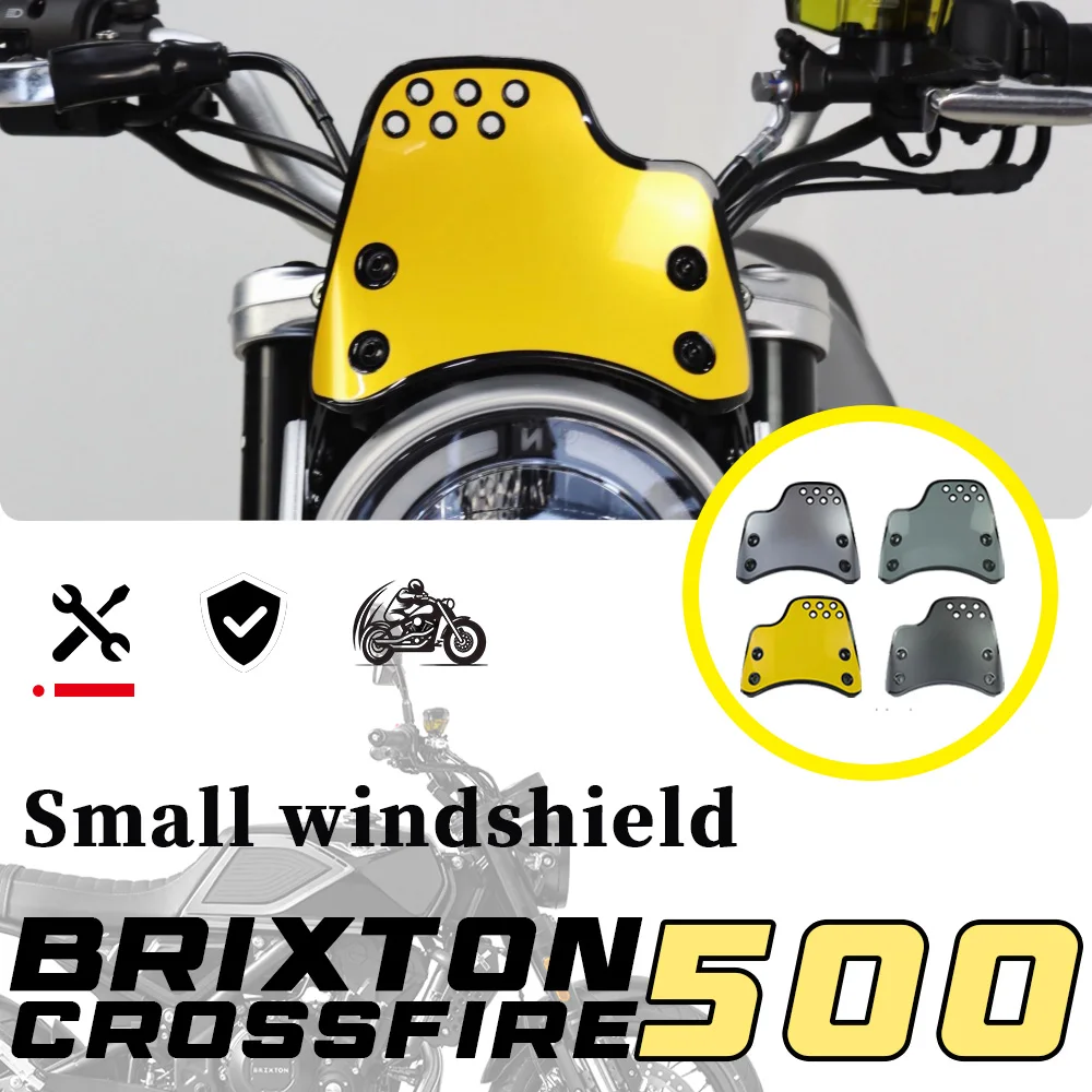 FIT FOR Brixton Crossfire 500 500X 500XC GK500 500g 500xc 500x Small Side Wind Deflector Air Flow Guide Panel