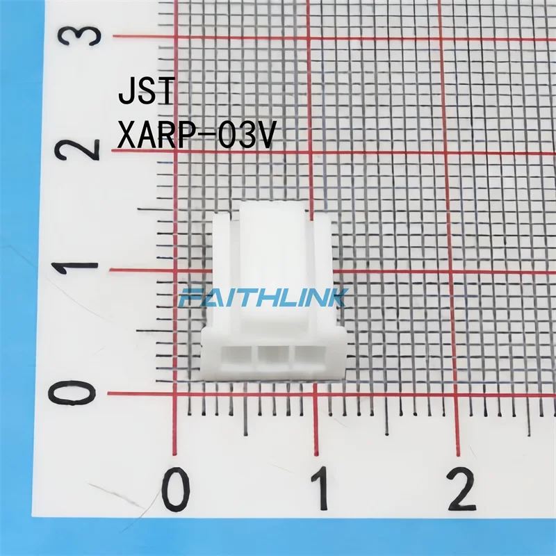 10PCS XARP-03V JST Connector spacing2.5mm 1x3P XA Rubber shell (line to board/line to line)