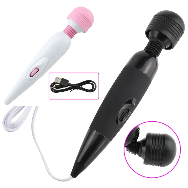 USB ChargeWired Style Massage Vibrator Female Masturbator Body Massager Sex Toys for Women Life Waterproof