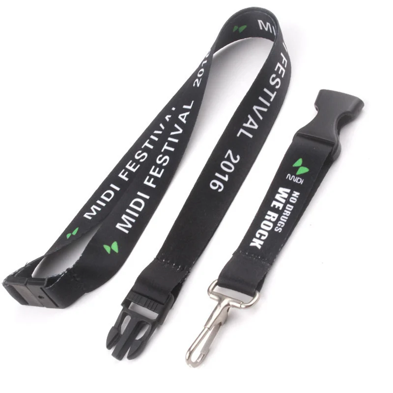 Imagem -04 - Personalizado Largo Lanyard Keychain com Logotipo Impressão Pessoal Corda Grossa do Pescoço Nome para o Cartão de Identificação Hot Print Landyard 2x45cm 50 Pcs