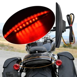 Motorcycle Rear Fender Tip Brake LED Tail Light Smoke Red Lens For Harley Davidson Breakout FXSB 2013 2014 2015 2016 2017
