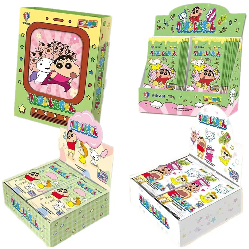 

KAYOU Crayon Shin-chan Sunflower Card Nohara Misae Anime Fun Time Special Package Years Collection Cards Toys Gifts