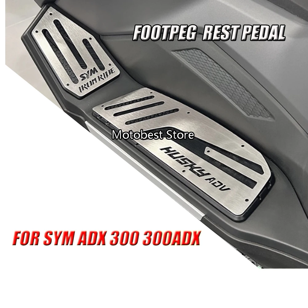 

Для SYM ADX 300 300ADX ADX300 HUSKY ADV300 мотоциклетная подставка для ног, педали, подставка для ног, подставка для ног, чехол, коврик, противоскользящий