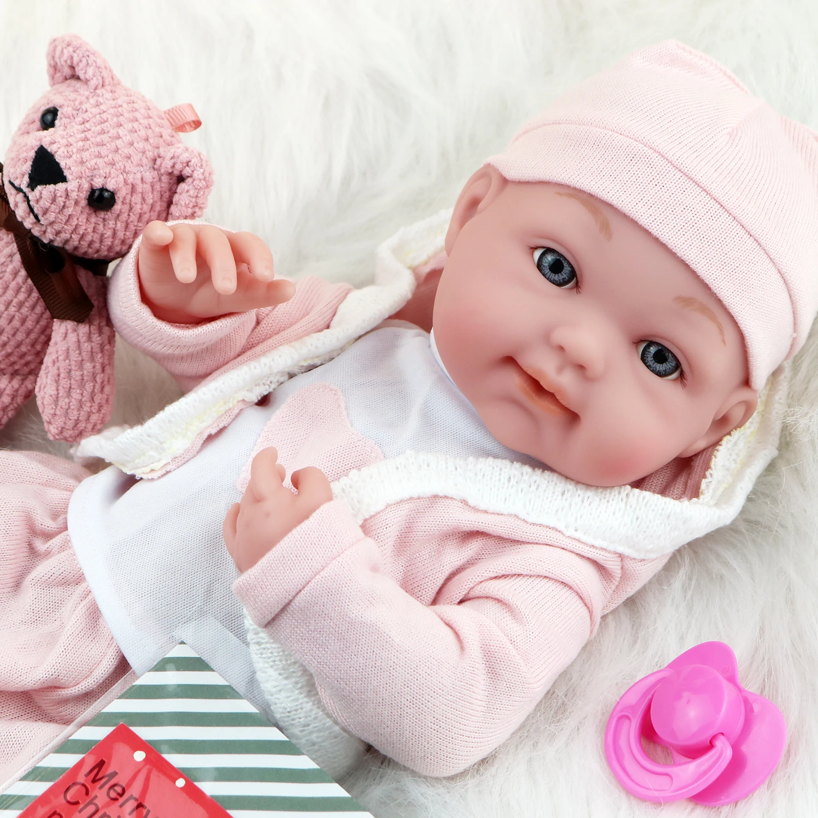17-calowe 43 cm lalki Reborn z miękkiego winylu, wodoodporne, dla małych dziewczynek, prezent urodzinowy dla dzieci, tanie wyprzedaże