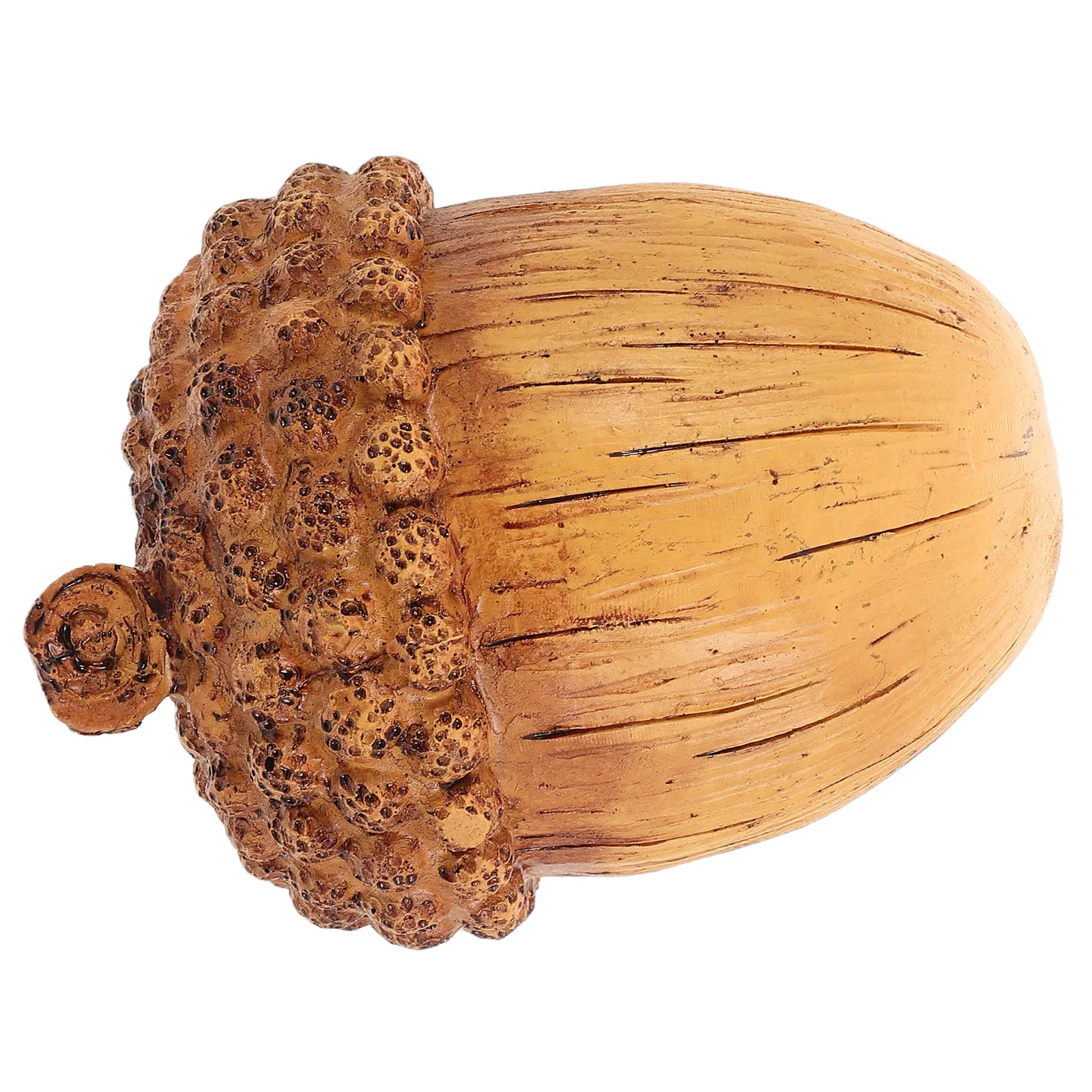 

Resin Acorn Ornaments Small Rustic Fall Season Decor For Home Office Tabletop Thanksgiving Christmas Wedding Party Vase