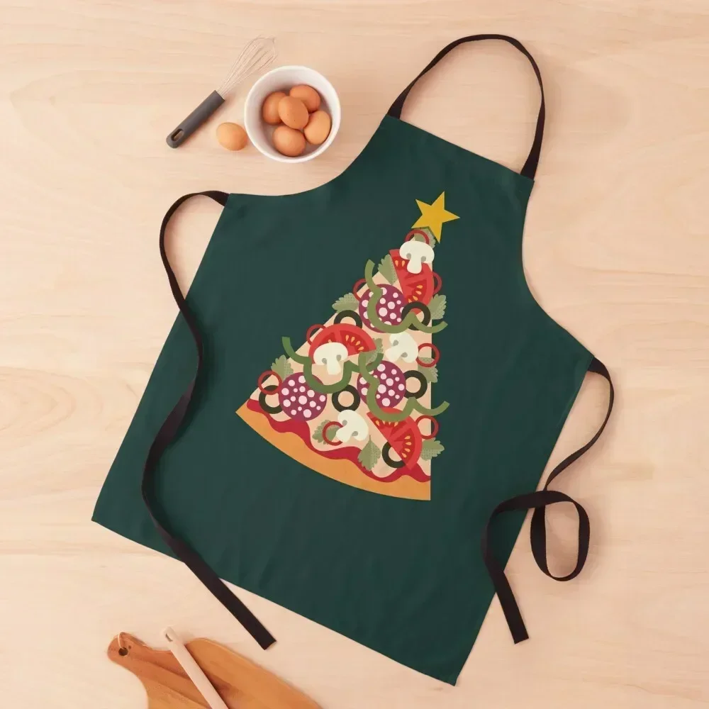

Pizza on Earth - Pepperoni Apron Cute Kitchen For Hairdresser Women's Home Clothes Women's Dresses Apron