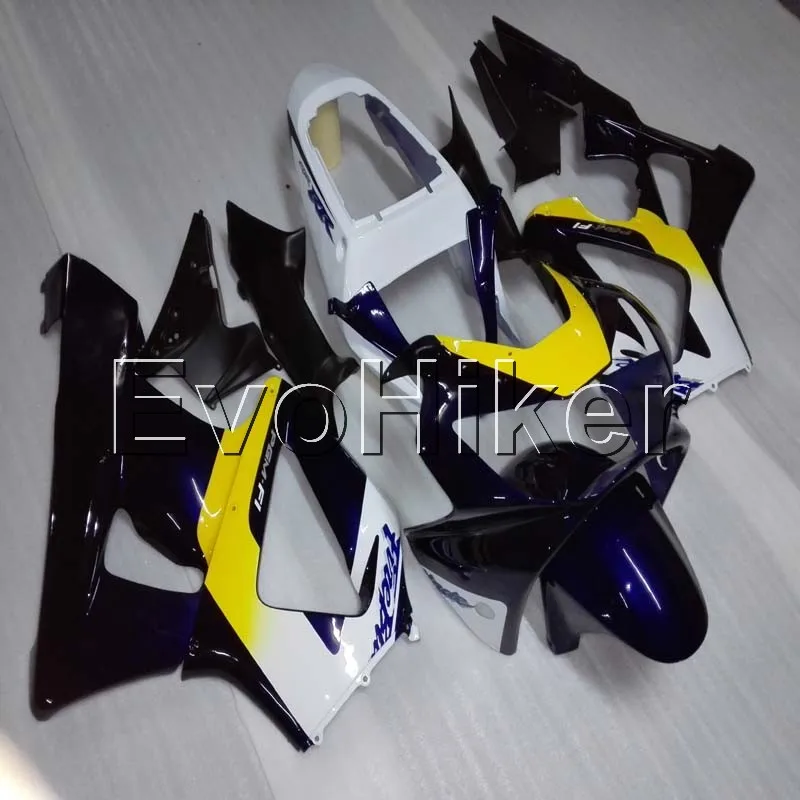 

injection Fairings kit for CBR929RR 2000 2001 yellow blue CBR929 RR 00 01 ABS Plastic Bodywork Set