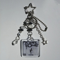 My Chemical Romance Beads Keychain Bag Jewelry Charm Aesthetic