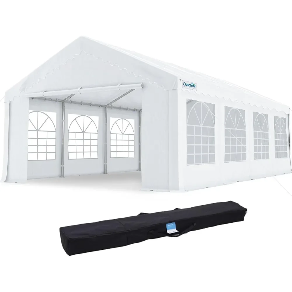 

Party Tent Heavy Duty Upgraded Galvanized Outdoor Canopy Tent Carport Wedding Event Shelter Wedding Tents for Parties