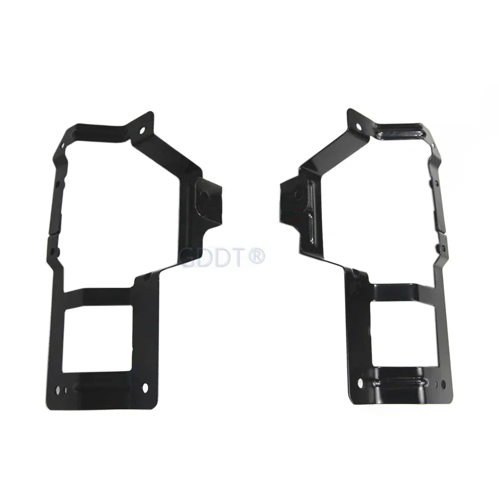 2 Pcs Fog Lamp Support for Pajero Sport K80 K90 2000-2006 MR482497 Front Light Steel Frame for Montero Sport Bracket for Nativa