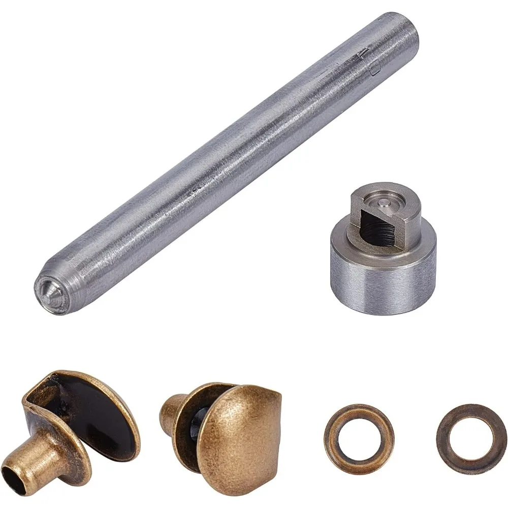 

Инструменты с пряжками и заклепками и кольцами для походной обуви, рабочие ботинки для альпинизма, античный коричневый комплект