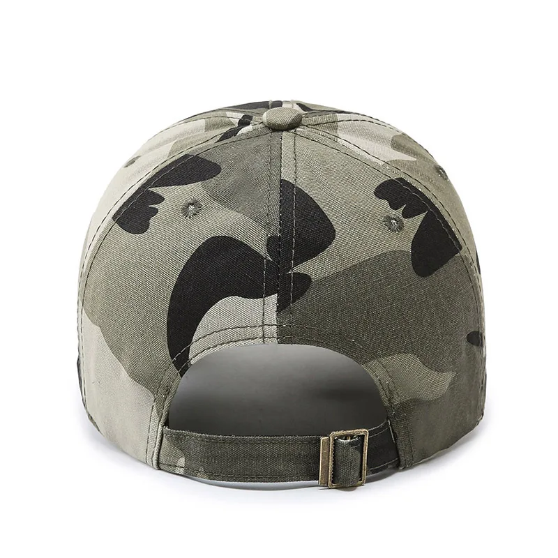 Spring Autumn Letter Embroidery Baseball Cap Military Enthusiast Outdoor Mountaineering Versatile Duckbill Hat for Men Women