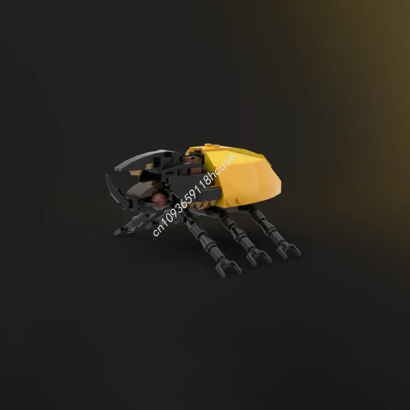 

174pcs MOC Hercules Beetle With Short Horns Building Blocks creativity Christmas toy Gift teenager Adult collector Children's