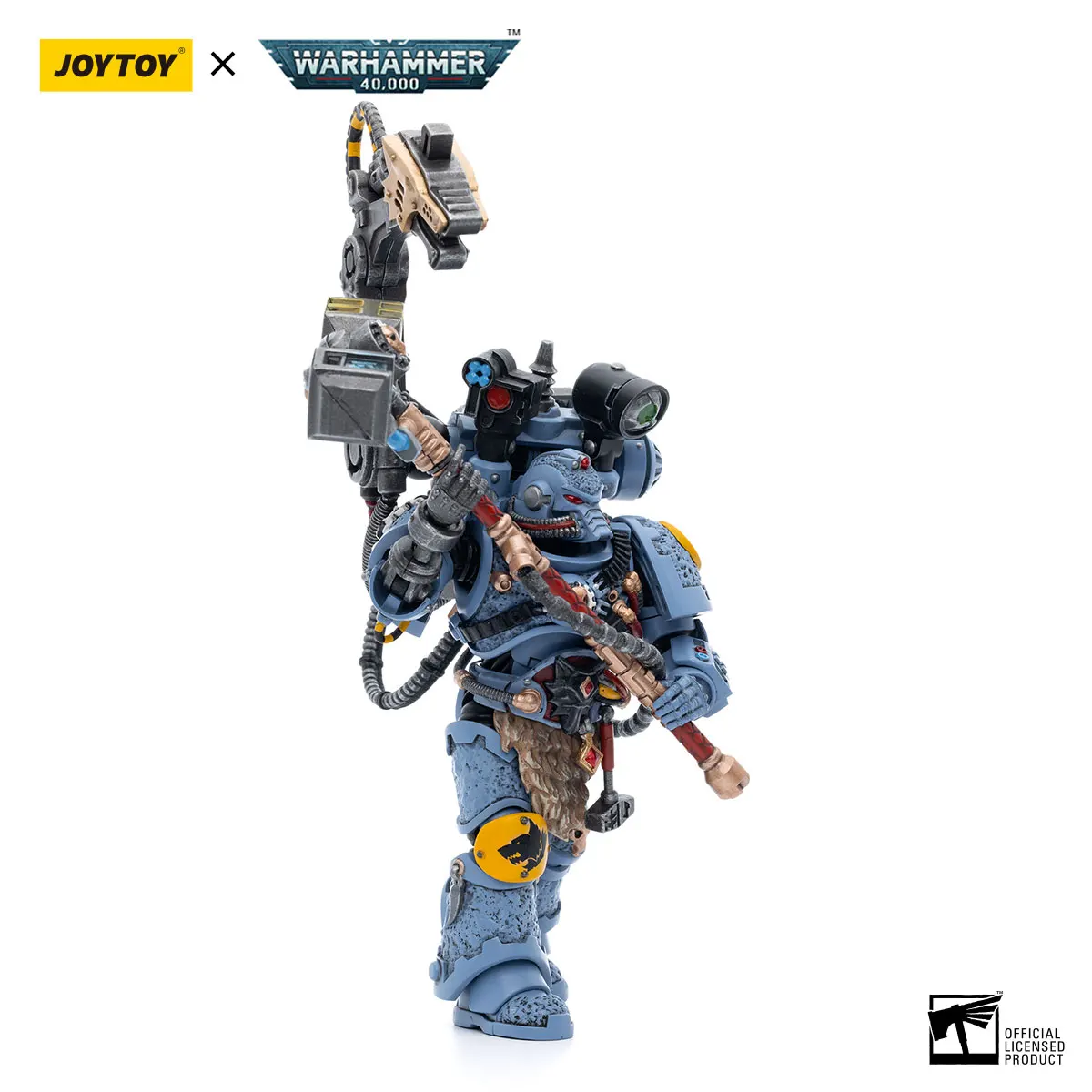 [Auf Lager] Joytoy 1/18 Action figur Anime Warhammer 40k Raum wölfe Eisen priester Jorin Fellhamm Anime Sammlung Militär modell