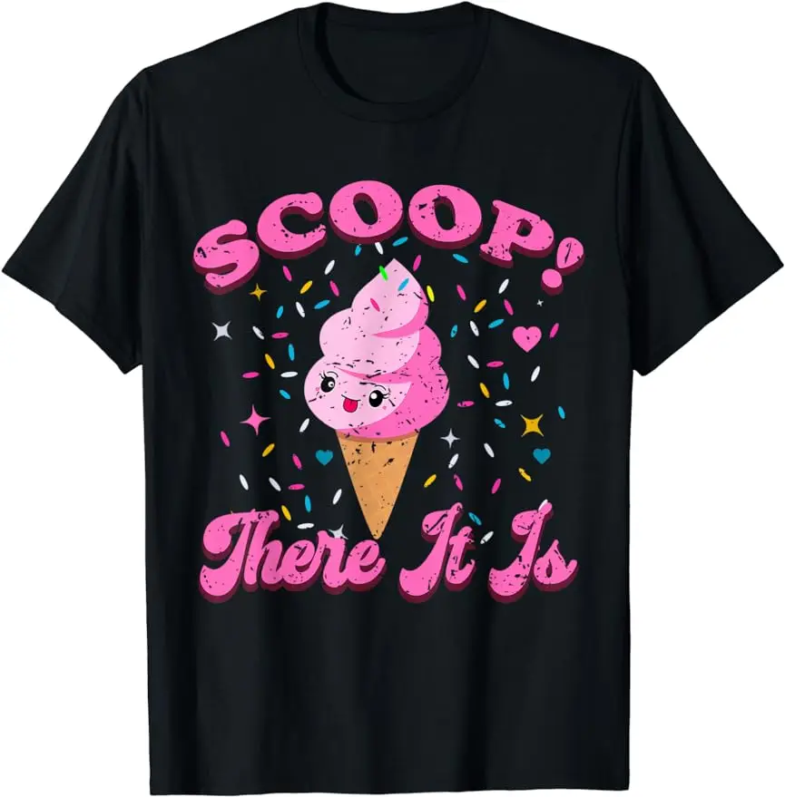 New for Summer 2024 Fun Candy Dessert Comfy Clothes I Love Dessert Ice Cream T-shirt