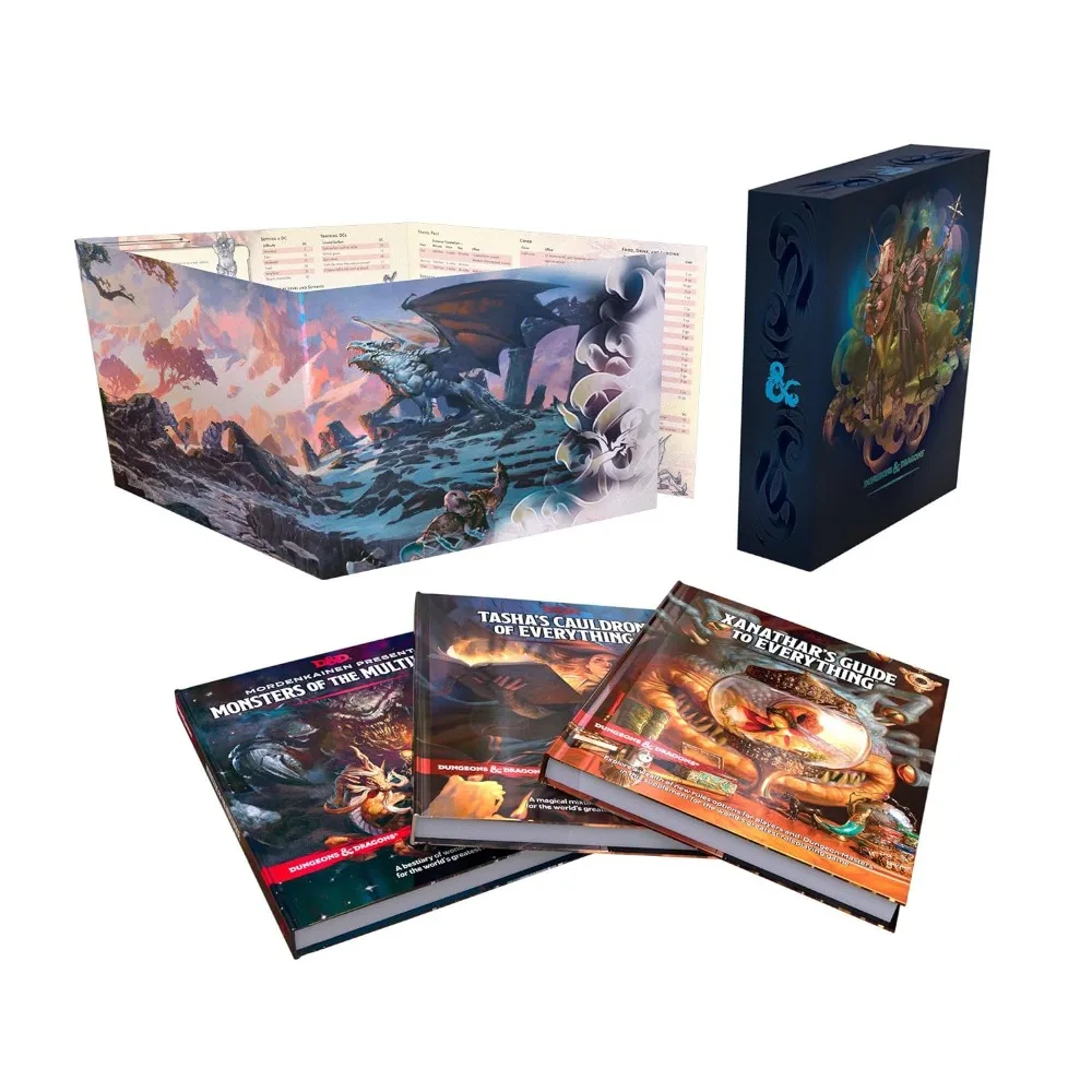 Dungeons & Dragons Rules Expansion Gift Set (D&D Books)-: Tasha's Cauldron of Everything + Xanathar'