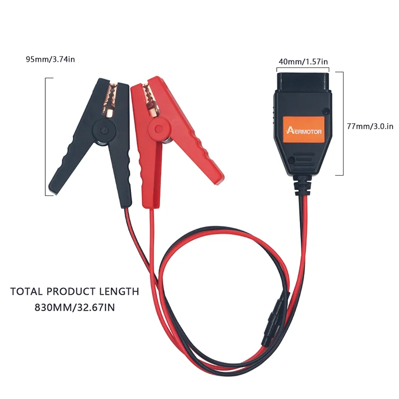 BT-30 zaciski baterii OBD2 wyłącznik awaryjny ECU kabel pamięci BT 30 do samochodu do kabla elektrycznego