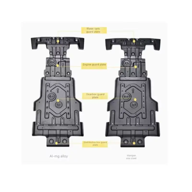 For Baic 14-19 BeiJing BJ40L BJ40PLUS Engine Lower Guard Oil Bottom Protection Plate Chassis Armored Fender Mud Plate BJ40