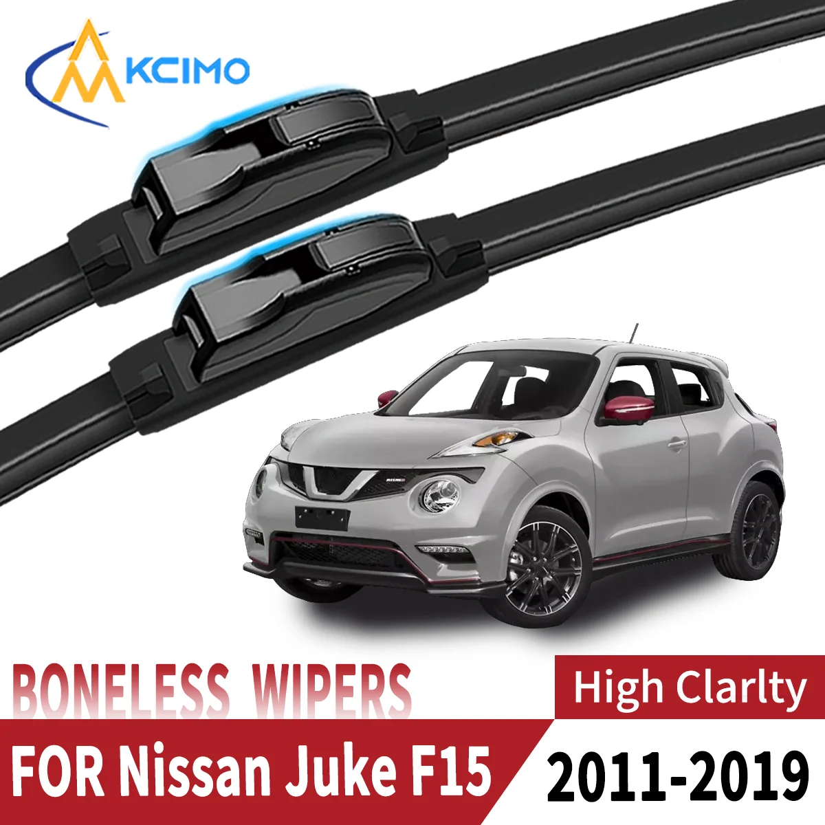 

Premium Front Windscreen Wiper Blades 2Pcs for Nissan Juke F15 2011-2019 Auto Replacement Parts