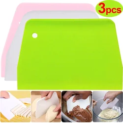 Multi -functional Dough Cutter Bowl Scraper Cream Spatula DIY Pastry Cutters Fondant Scrapers Cake Cutter Kitchen Baking Tool