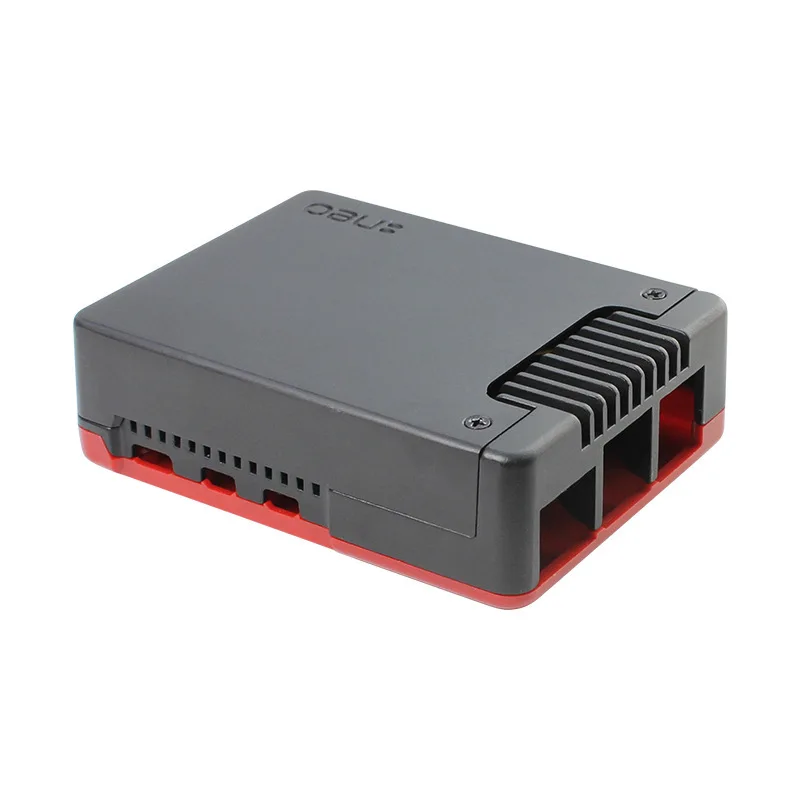 For Raspberry Pi 5 Aluminum Case Argon NEO 5 Featuring Active Cooling Fan and Three Part Assembly for Quick Setup
