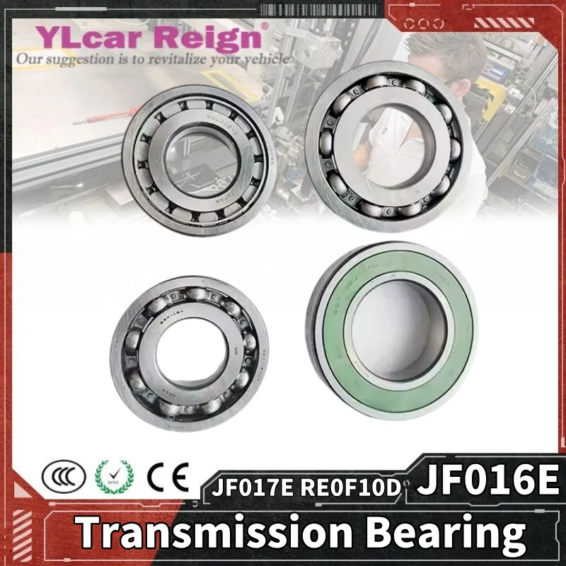 

JF016E JF017E RE0F10D CVT Auto Transmission Bearing Sprocket Wheel Pulley RNU208 B34-18AUR B45-128UR 55TM05U40AL For Nissan