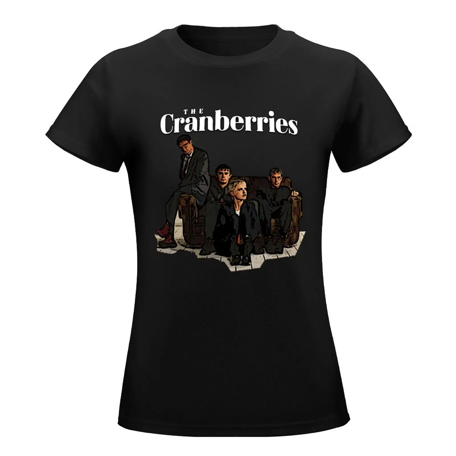 Cranberries T-Shirt vintage clothes Blouse tees Women clothes