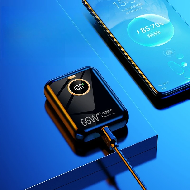 แบตสำรองพกพา 10000mAh ได้รับการรับรองมาตรฐาน CCC จากประเทศจีน สำหรับ iPhone Samsung Xiaomi แบบสองทิศทาง