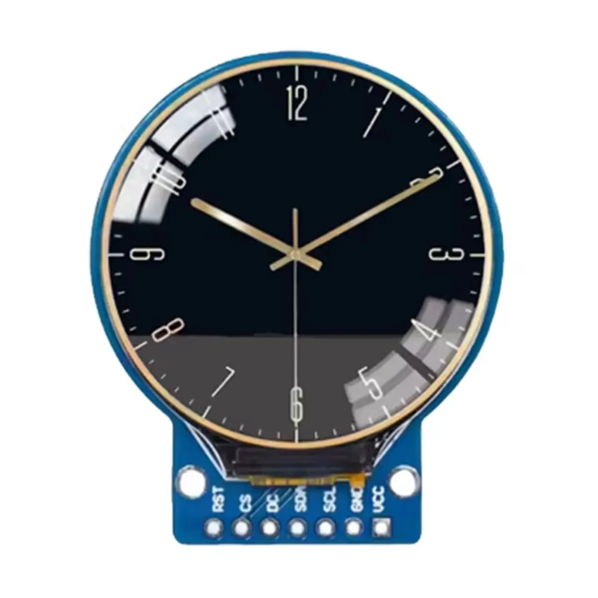 

10Pcs 1.28in Round TFT LCD Display 240x240 Compatible with for ESP32 for DIY Smart Watch Projects GC9A01 Driver