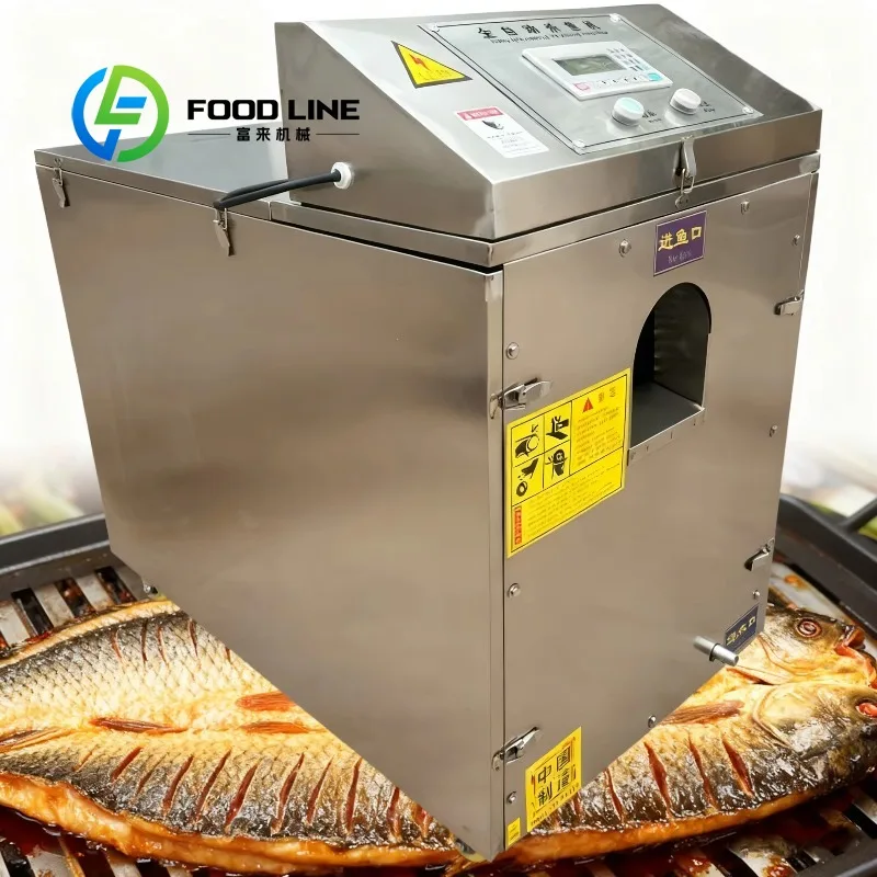 

Industrial Fish Scaler Remover Automatic Fish Killing Machine