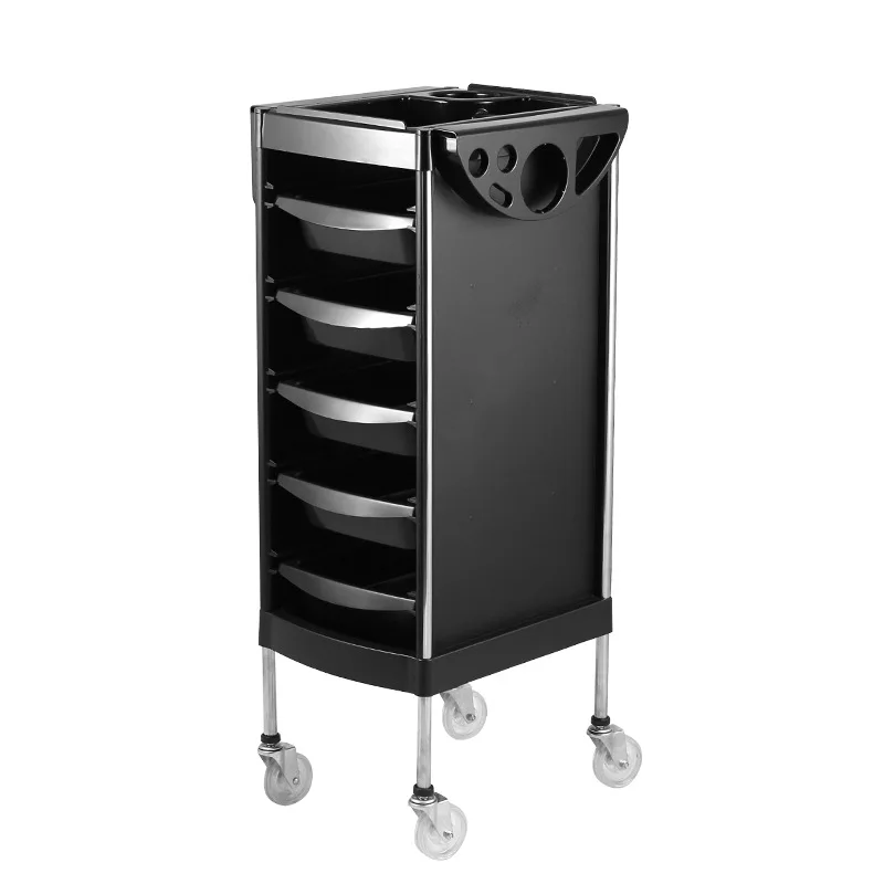 Hair Cart Barber Shop Perming and Dyeing Tool Cart Barber Shop Salon Large Capacity Storage Bar Cart