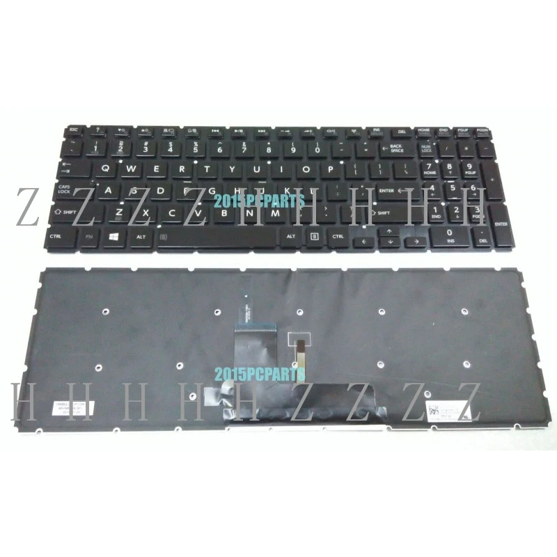 

Z For New Toshiba Satellite P55W-C5200 P55W-C5210 P55W-C5314 Keyboard US Backlit
