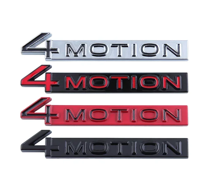 3D Metal 4Motion Rear Stickers Trunk Sticker Suitable for Suitable for Tanyue X Four-wheel Drive 4MOTION Car Sticker