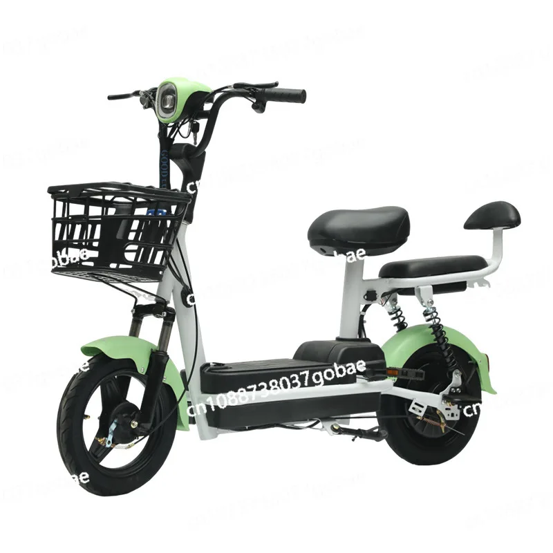 

Small electric two-wheeled battery car, adult commuting to work, electric bicycle