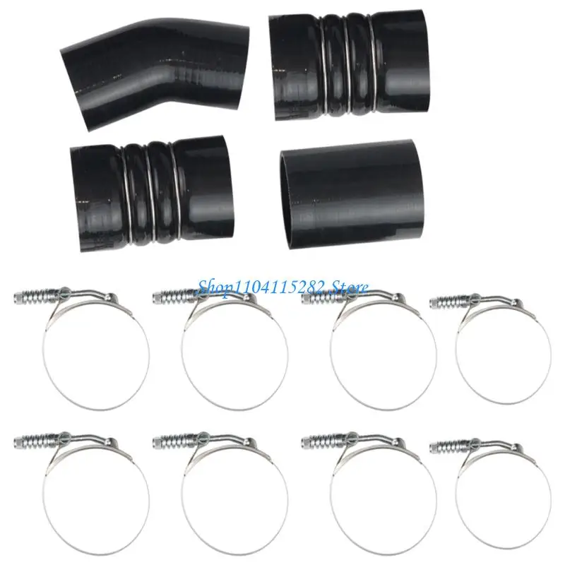 

Turbocharger Cooling System Hose Clamp Set for F250 F350 F450 F550 6.0L Trucks 6.0L Power Strokes Engine