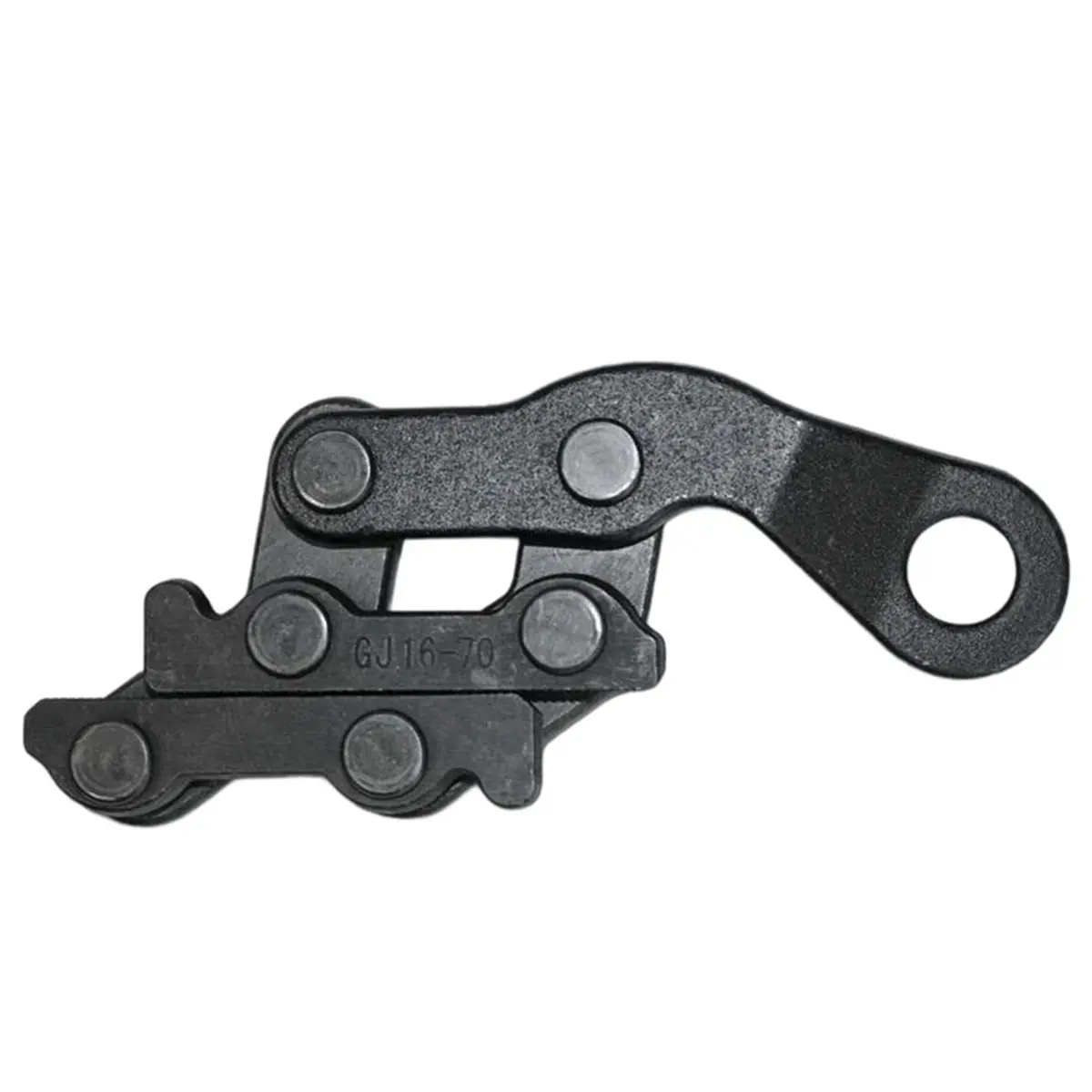 Promotional-16-70 12KN Germany Style Steel Strand Wire Grip Industrial Steel Wire Clamp for Conductor Pulling Tightening Tool