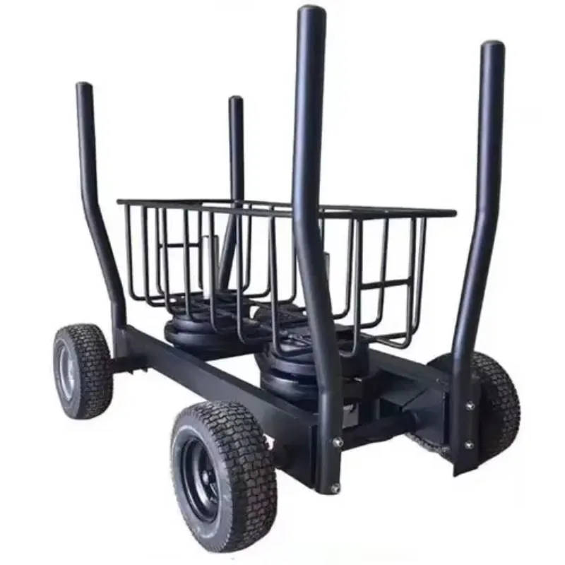 Multi-functional Sports Exercise Fitness Training Heavy Tank Cart Gym Adjustable Weight Cart Tank Sled