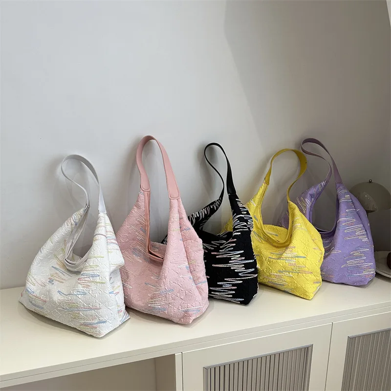 حقيبة كتف نسائية حقائب يد عصرية محفظة حمل حقائب يد ذات سعة عالية