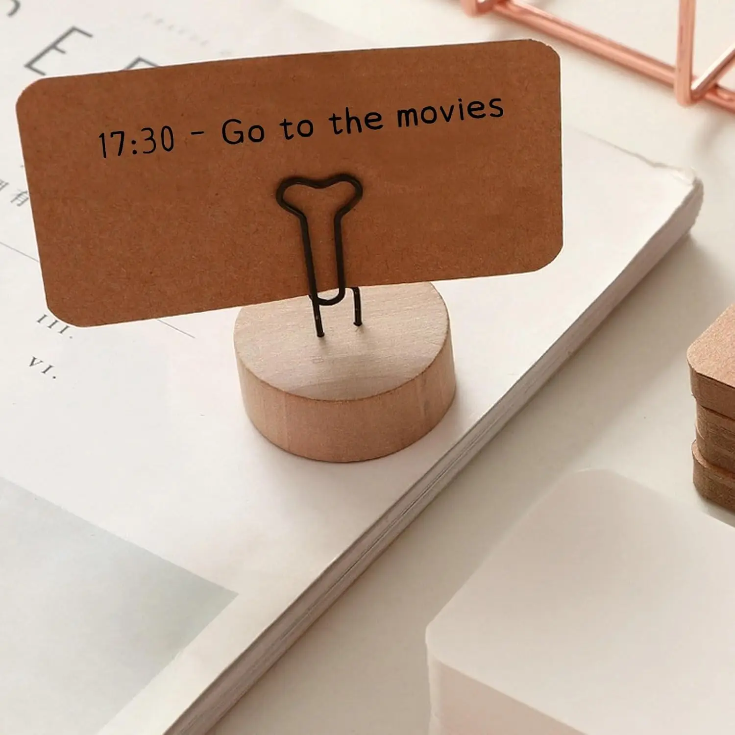 100 Brown Small Blank Index Cards & Flash Cards Blank Blank Business Cards to Write On Small Note Cards for Greeting Postcards view 3