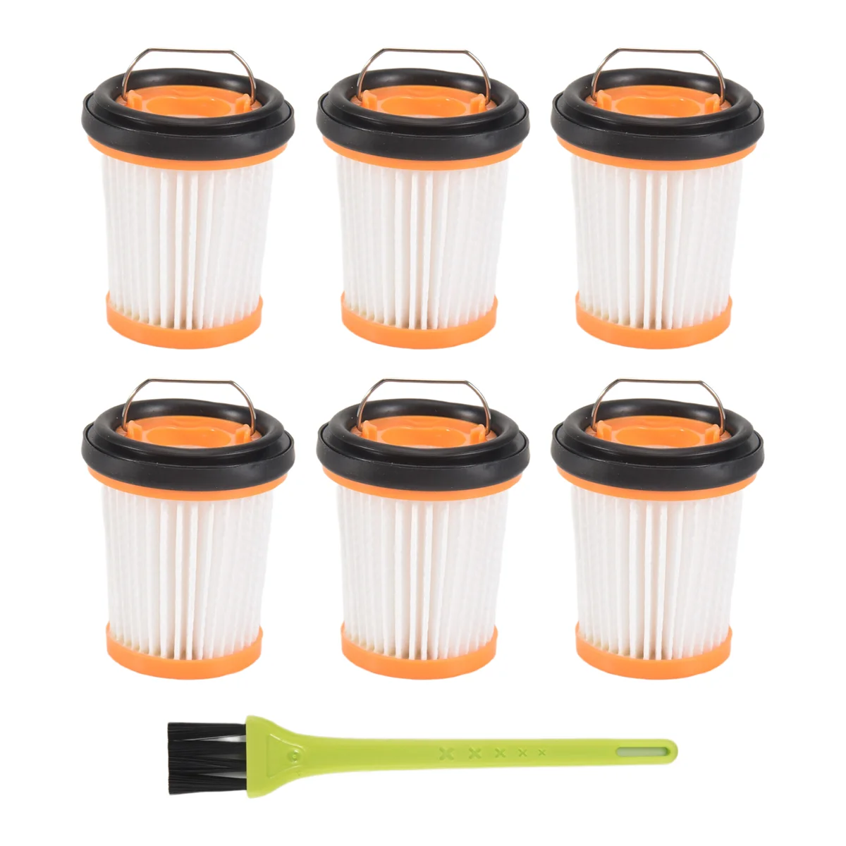 Filtro de vacío A62X 6 uds para filtros de vacío de mano inalámbricos Shark ION W1 para Shark WANDVAC WV200 WV201 WV220, parte XHFWV200