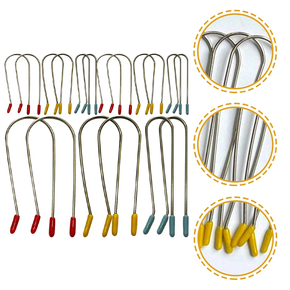 

24Pcs Hot Curler Clips Hot Rollers Curlers Clamp Hot Roller Curler Clips Replacements