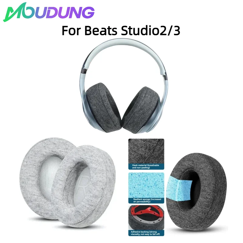 

Replacement Ear pads for Beats Studio2/3 Headphones Memory Foam Ear Cushions High Quality Earpads headset