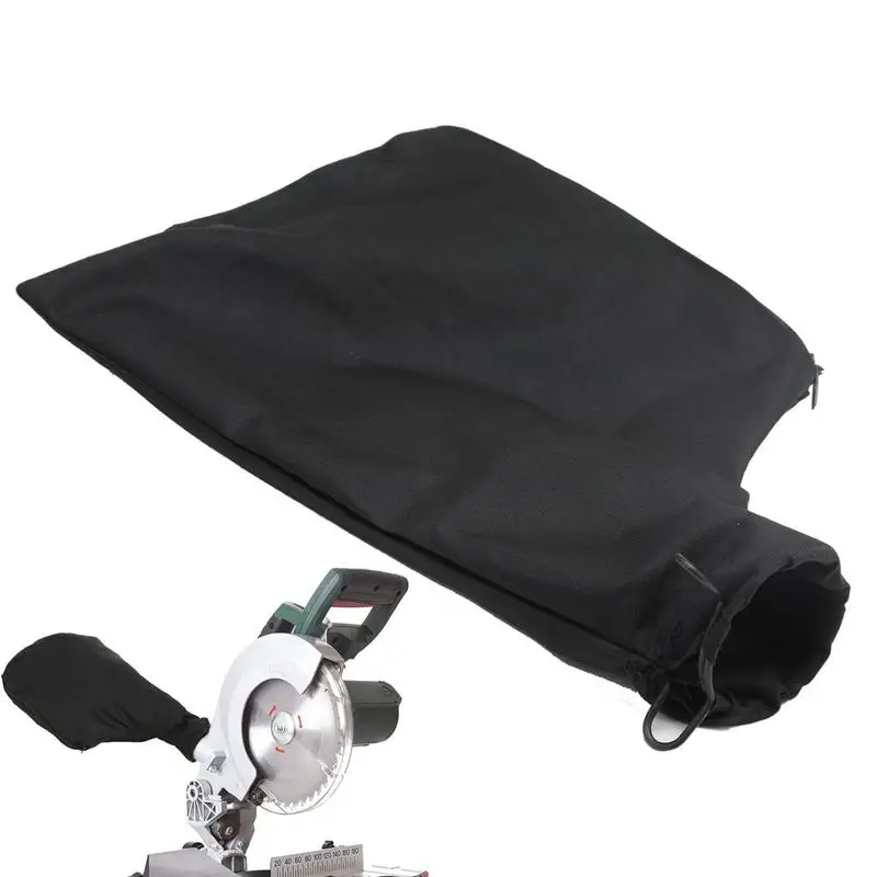 1pc Anti-dust Cover Bag Connector Ash Outlet Dust Collection Bag For 255 Miter Saw Belt Sander Aluminum Sawing Machine Parts