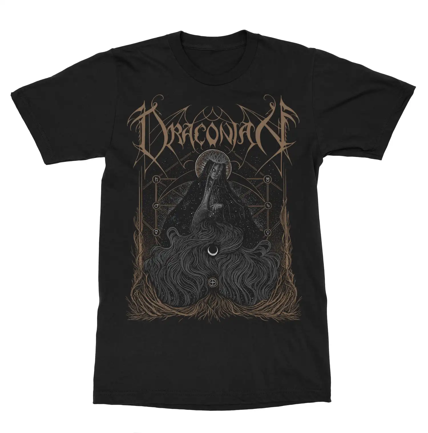 T-Shirt Draconian Sorrow of Sophia Band, 100% coton, t-shirt graphique pour hommes et femmes, Streetwear d'été