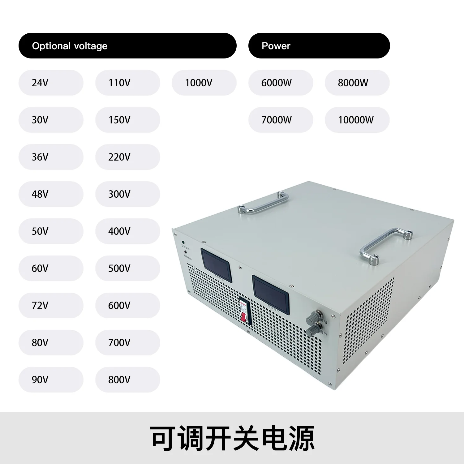Output 150V-8000W Single DC Power Supply Module AC-DC High Efficiency 88%-89% High Stability 1 Year Warranty Industrial 5