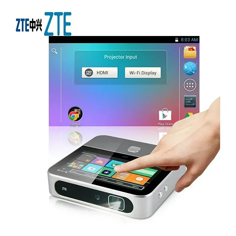 ZTE Spro 2  Smart Projector high-definition intelligent projector and hotspot (transmission up to 1000Mbps)