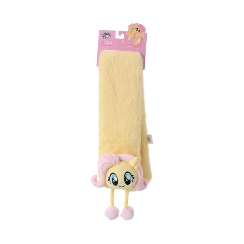 New My Little Pony Scarf Cartoon Pinkie Pie Neck Warmer Thickened and Warm 3D Plush Anime Merchandise Holiday Gift